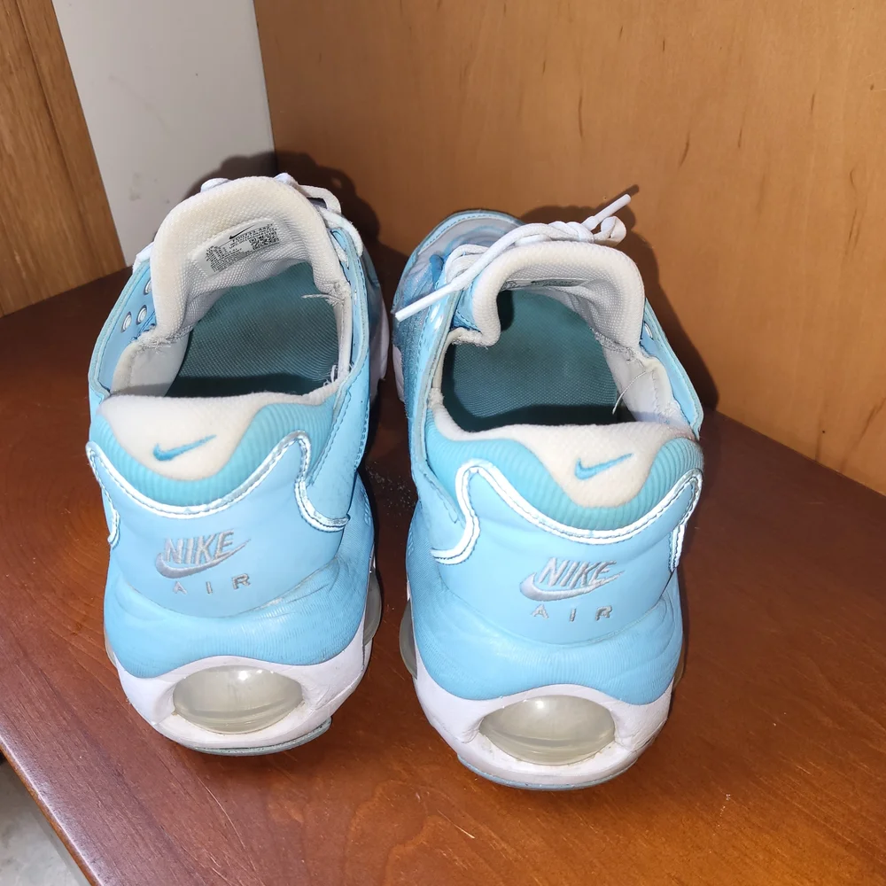 Nike Light Blue and White Sneakers